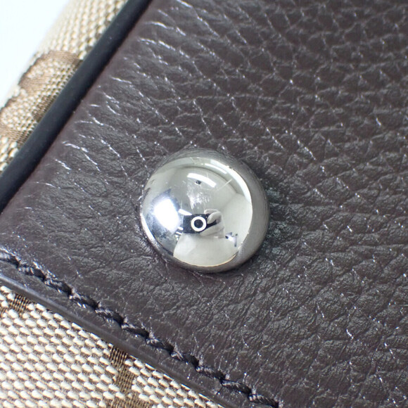 Authentic Gucci GG Canvas Boston Duffle Bag - Picture 10 of 11